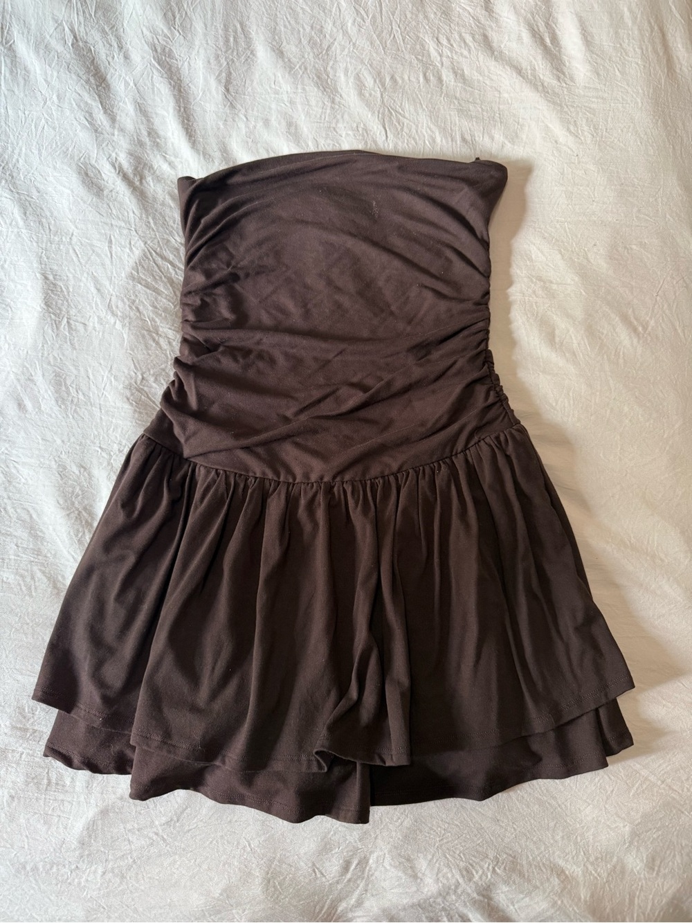 Garage Strapless dress